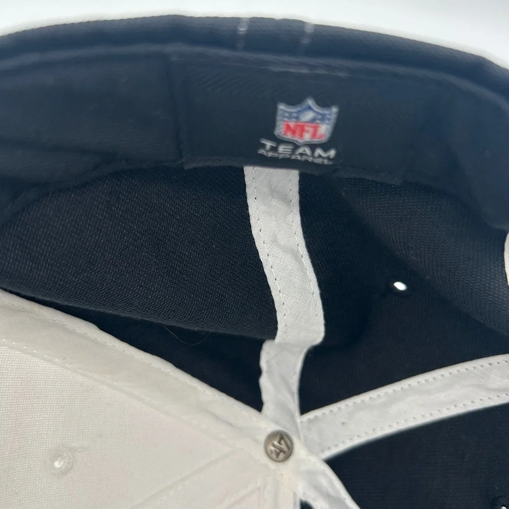 Carolina Panthers Hat Youth White Black Sportswear Y2K Style